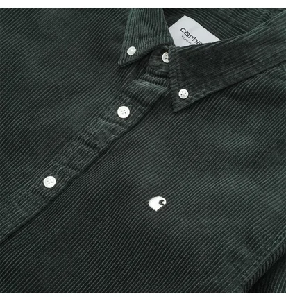 Carhartt WIP Madison Cord Shirt (Dunkelgrün)