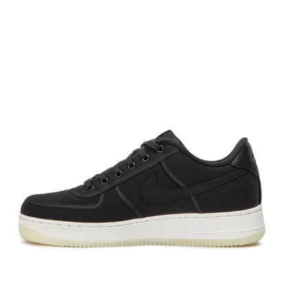 Nike Air Force 1 Low Retro QS Canvas (Schwarz / Weiß)