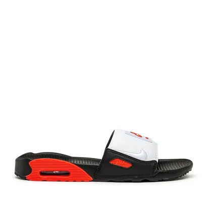 Nike Air Max 90 Slide (Schwarz / Rot / Weiß)