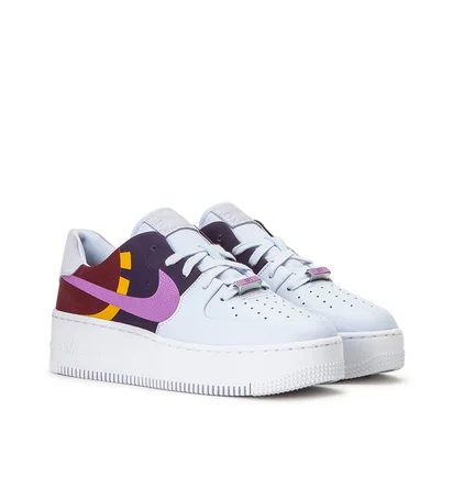 Nike WMNS Air Force 1 Sage Low LX (Weiß / Lila)