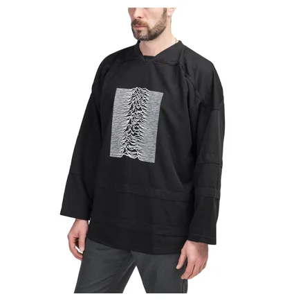 Pleasures x Joy Divison Interzone Hockey Jersey (Schwarz)