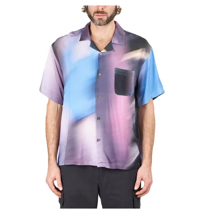Stüssy Motion Pattern Shirt (Blau)