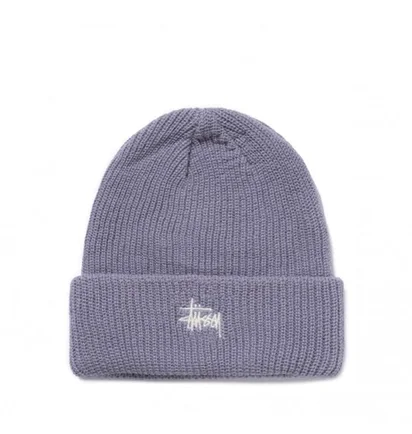 Stüssy Stock HO18 Cuff Beanie (Lila)