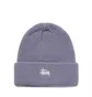 Stüssy Stock HO18 Cuff Beanie (Lila)