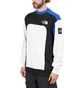 The North Face BB Cut & Sew Crew (Weiß / Blau / Schwarz)