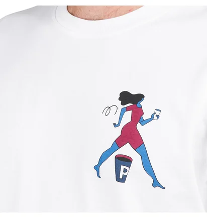 by Parra Questioning T-Shirt (Weiß)