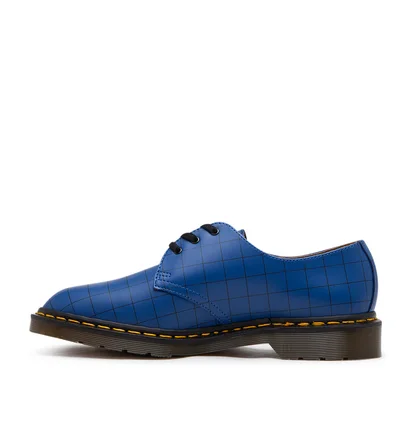 Dr. Martens x Undercover 1461 Check Smooth (Blau)