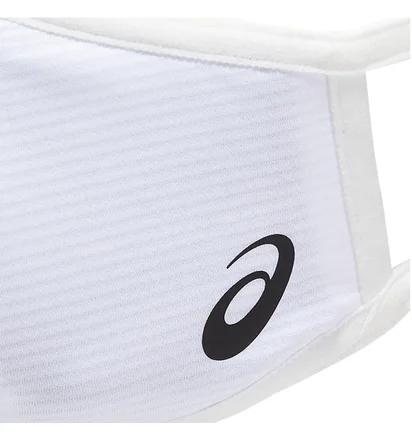 Asics Sportstyle Face Cover Logo Mask (Weiß)