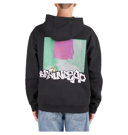 Brain Dead Throwing Hands Hooded Sweat (Schwarz)