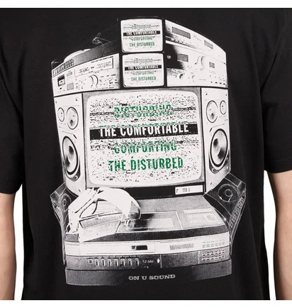 Carhartt WIP X Relevant Parties S/S On U Sound T-Shirt (Schwarz)