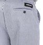 Chrystie NYC Stripe Seersucker Pants (Navy / Weiß)