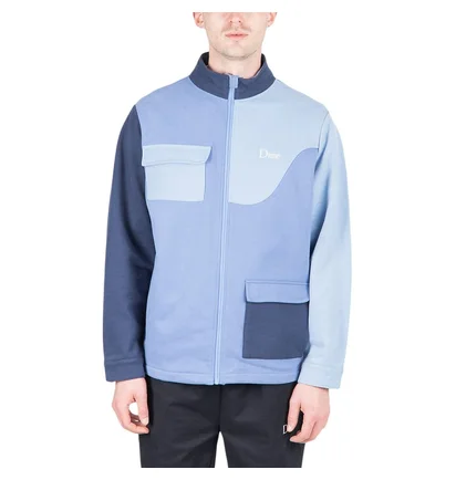 Dime Brushed Cotton Track Jacket (Blau)