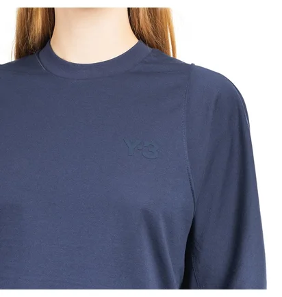 adidas Y-3 W Classic Tailored T-Shirt (Navy)