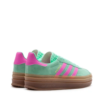 adidas WMNS Gazelle Bold (Grün / Pink)