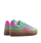 adidas WMNS Gazelle Bold (Grün / Pink)