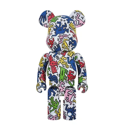 Medicom 1000% Keith Haring Be@rbrick Toy (Multi)