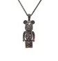 Medicom x Velvet Lounge Stardust Be@rbrick Pendant (Schwarz)