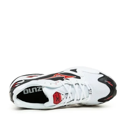 Mizuno Wave Rider 10 (Weiß / Schwarz / Rot)