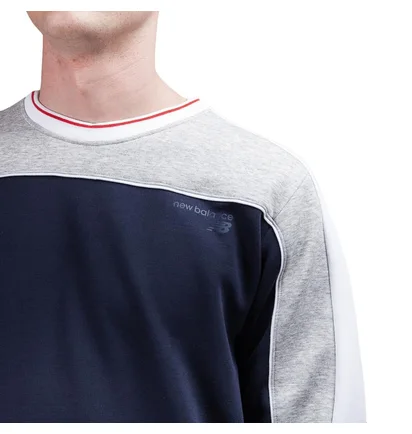 New Balance Athletics Select Crewneck (Navy / Grau)
