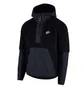 Nike Fleece Anorak (Schwarz)