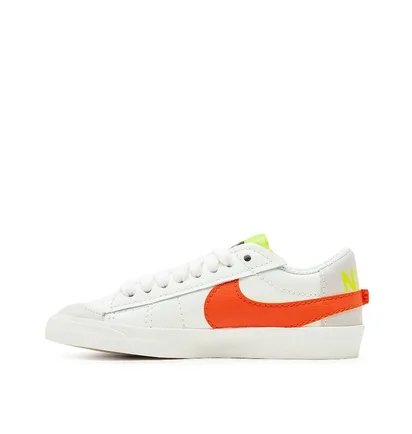 Nike WMNS Blazer Low '77 Jumbo (Weiss / Orange)