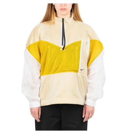 Nike WMNS Tech Pack Mesh Jacket (Weiß / Senfgelb)