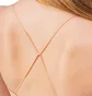 Nike WMNS Yoga Luxe Strappy Cami Top (Pfirsich)