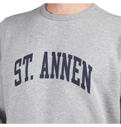 Pop Trading Company St Annen Crewneck Sweater (Grau)