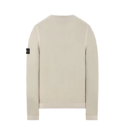 Stone Island Pigment DYE Knit Pullover (Dunkelbeige)