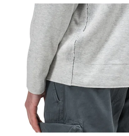 Stone Island Reversible Knit Pullover (Hellgrau)