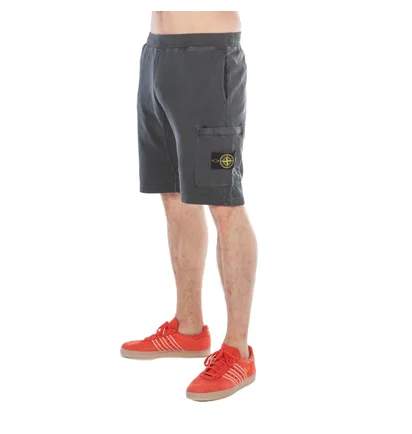 Stone Island Track Shorts (Dunkelgrau)