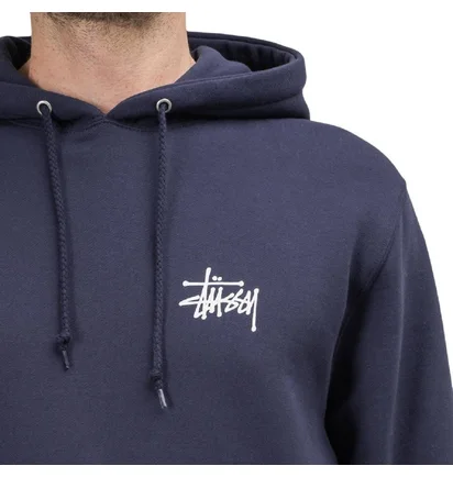Stüssy Basic Hoodie (Navy)