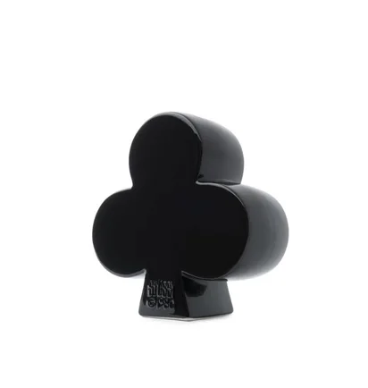 Stüssy Ceramic Club Vase (Schwarz)