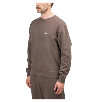 Stüssy Logo Crewneck (Braun)