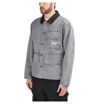 Stüssy Washed Chore Jacket (Grau)
