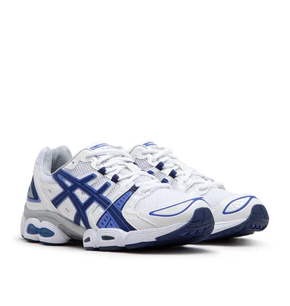 Asics Gel-Nimbus 9 (Weiß / Blau)