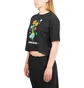 Converse Find your pride Cropped Grafik T-Shirt (Schwarz)