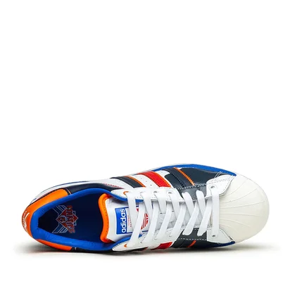 adidas Superstar 'Starting Five' (Weiß / Blau / Rot)