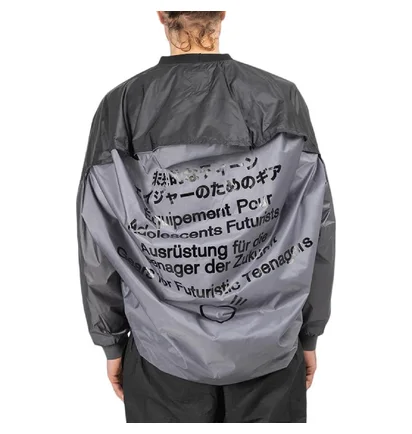 adidas x Human Made Crewneck Top (Schwarz / Grau)