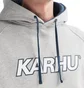 Karhu Contrast Raglan Hoodie (Grau / Blau)