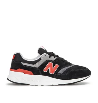 New Balance CM997 HDK (Schwarz / Rot)