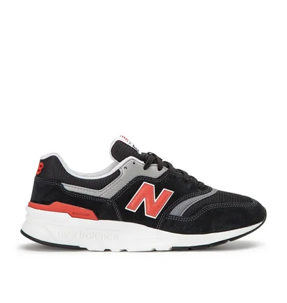 New Balance CM997 HDK (Schwarz / Rot)