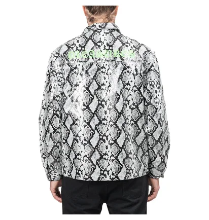 Pleasures Rail Snakeskin Work Jacket (Weiß)