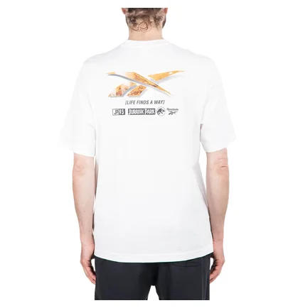 Reebok x Jurassic World SS Tee - Amber (Weiss)
