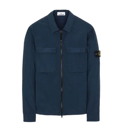 Stone Island Naslan Light Overshirt (Navy)