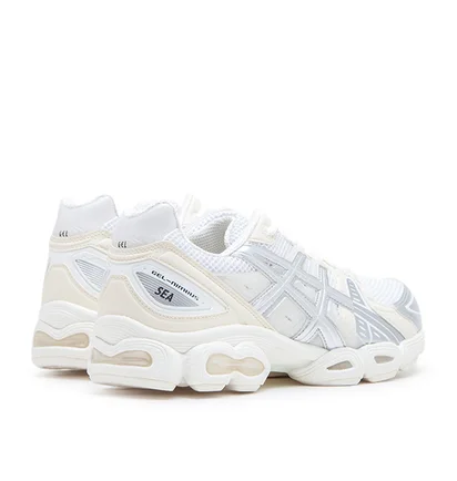Asics x Wind and Sea Gel-Nimbus 9 (Weiß / Beige)