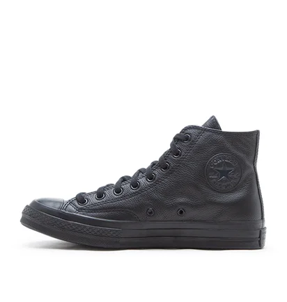 Converse Chuck 70 Hi Tonal Leather (Schwarz)