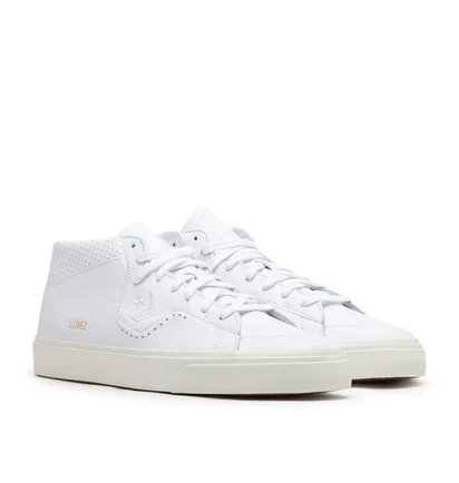 Converse Cons x Louie Lopez Pro Mid Leather (Weiß)