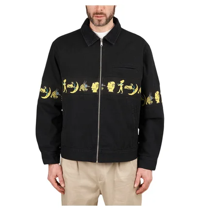 Brain Dead Egyptian Canvas Jacket (Schwarz)