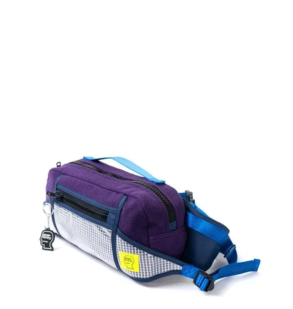 Brain Dead Sherpa Rush Hour Fanny Pack Bag (Lila / Navy)